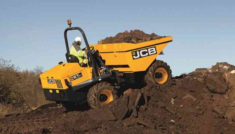 Шарнирно-сочлененный самосвал ШСС JCB