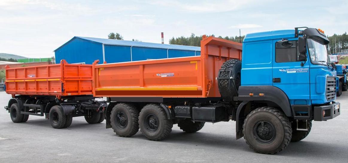 Урал-М Урал самосвал с трехсторонней разгрузкой Урал-5557